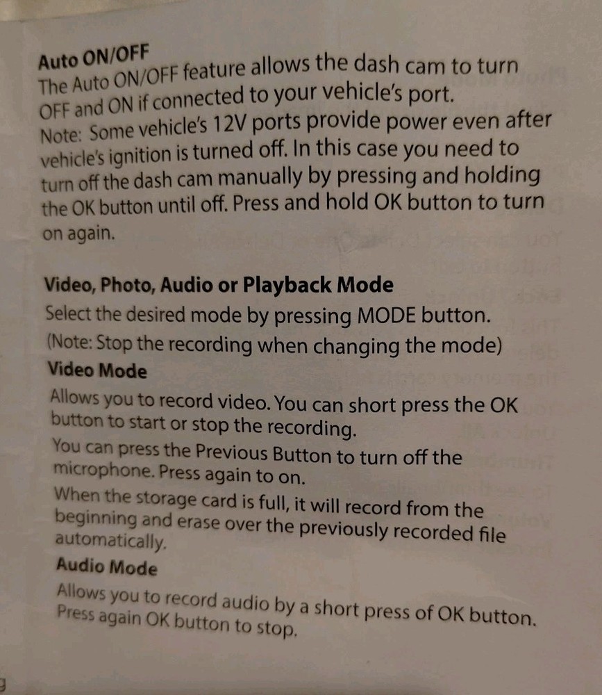Rydz Auto Dash Cam
