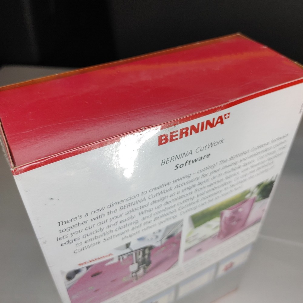 Bernina Cutwork Software Windows 7 Sealed (Package Ware)