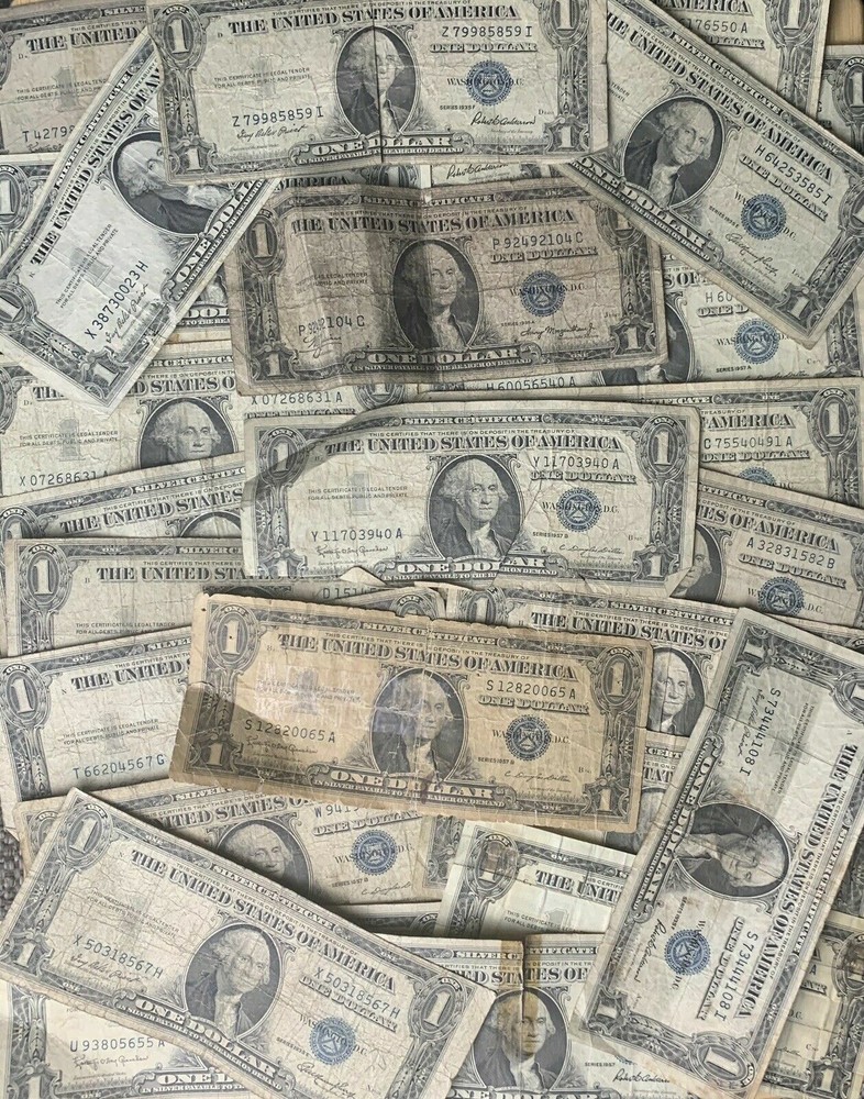 $1 One Dollar Silver Certificate ~ Well Circulated Condition ~ One Note