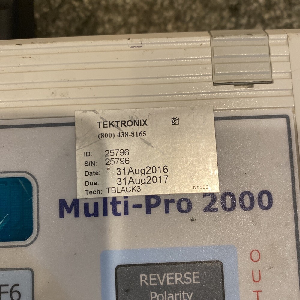 Netech Multi-Pro 2000 Biomed Tester Analyzer EXCELLENT WORKING!