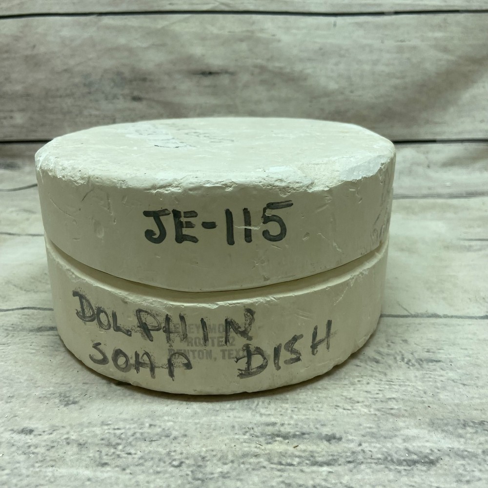 Ceramic Slip Casting Mold Seashell Soap Dish #JE-115