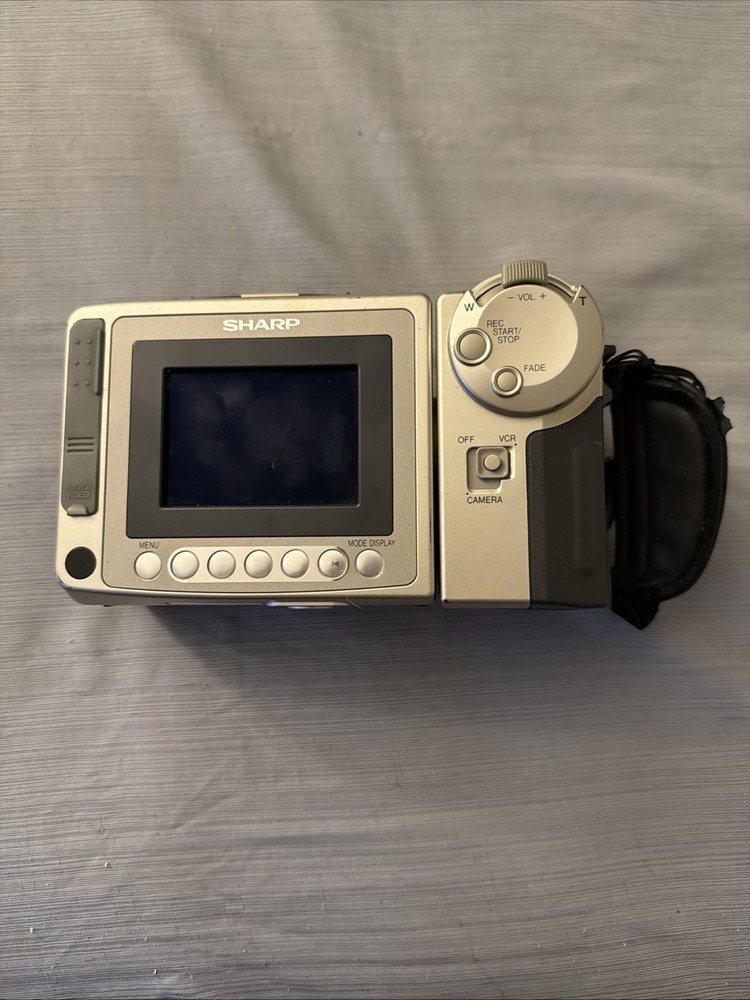Sharp VL-E630 8mm Video8 Camcorder VCR Player Camera *No Battery *Untested AS-IS