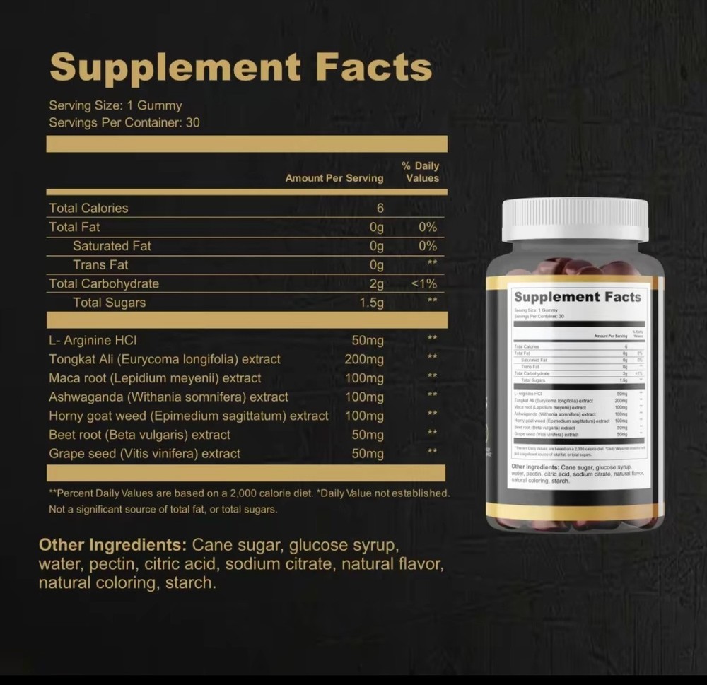 Alpha Bites Gummies AlphaBites Max Performance Gummy 30 tablets