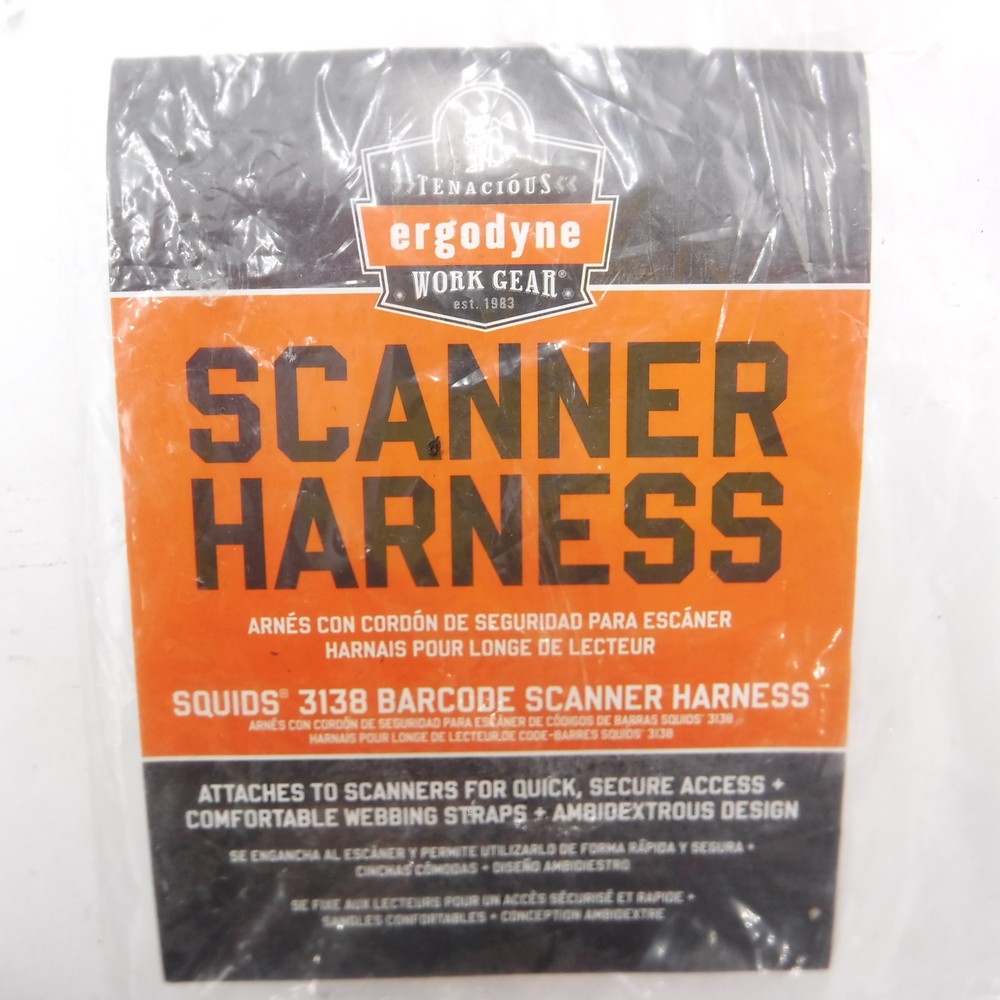 Ergodyne Squids 3138 Barcode Scanner Harness Size Large