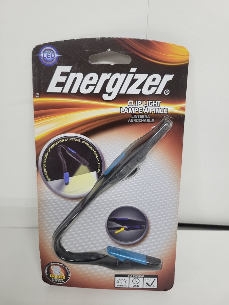 Energizer Clip Book Light - FNL2BU1BP