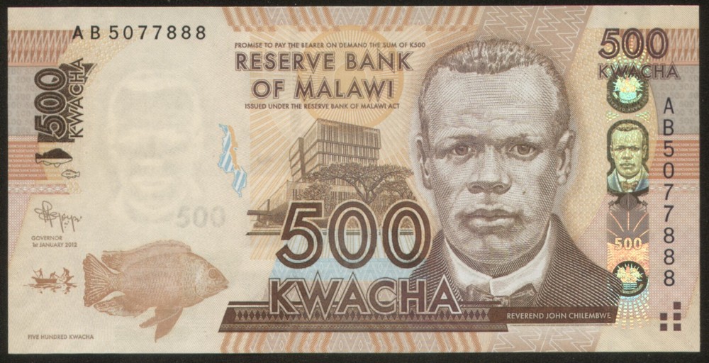Malawi 500 Kwacha 2012 UNC #5077888