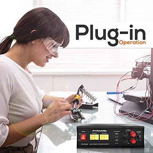 Universal Compact Bench Power Supply – Variable Linear Regulated AC to 50 Amp