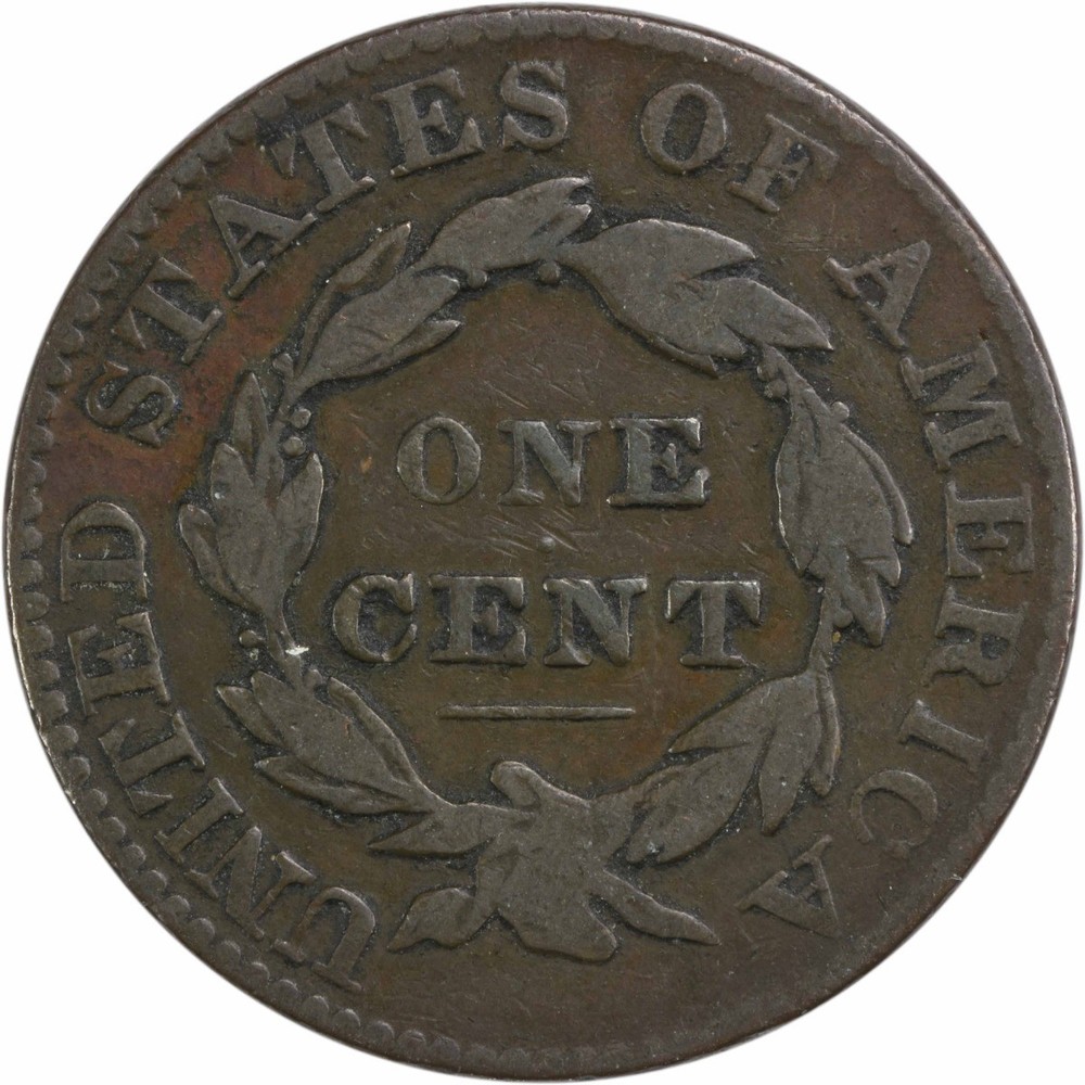 1828 Large Cent Large Date VF Uncertified #238