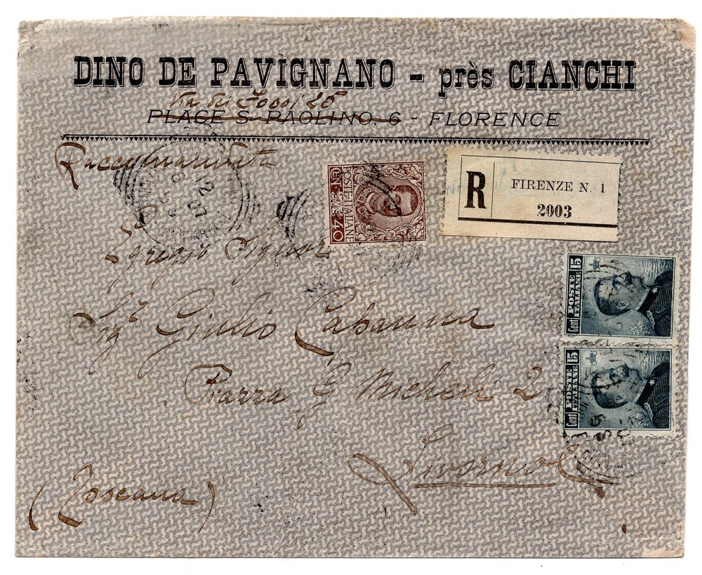 Floral Cent. 40+ complementary on recommended envelope