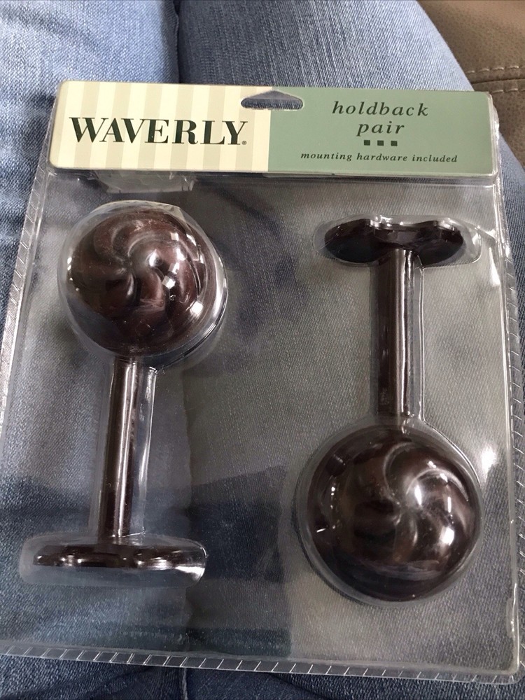 Waverly Curtain Holdbacks Two Pair