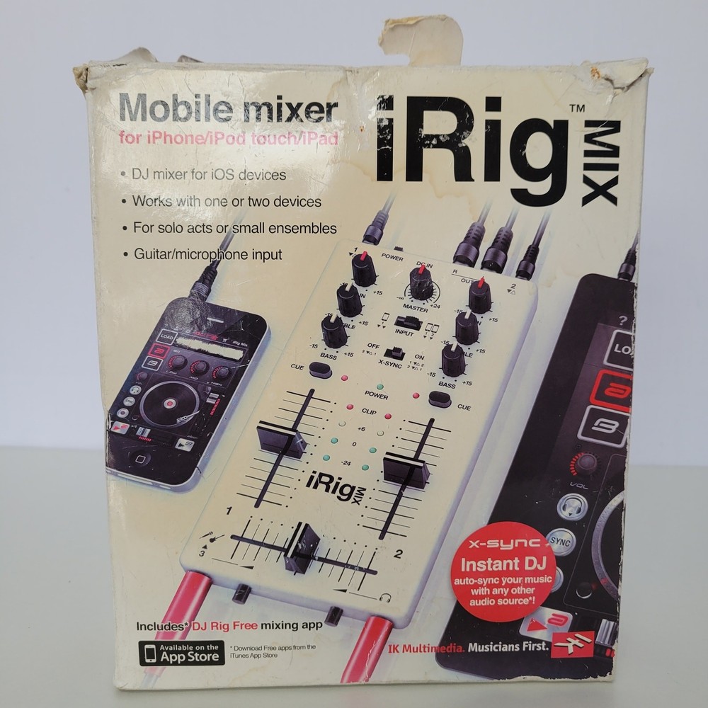 iRig Mix Mobile Mixer For iPhone/iPod & Touch iPad, Tested