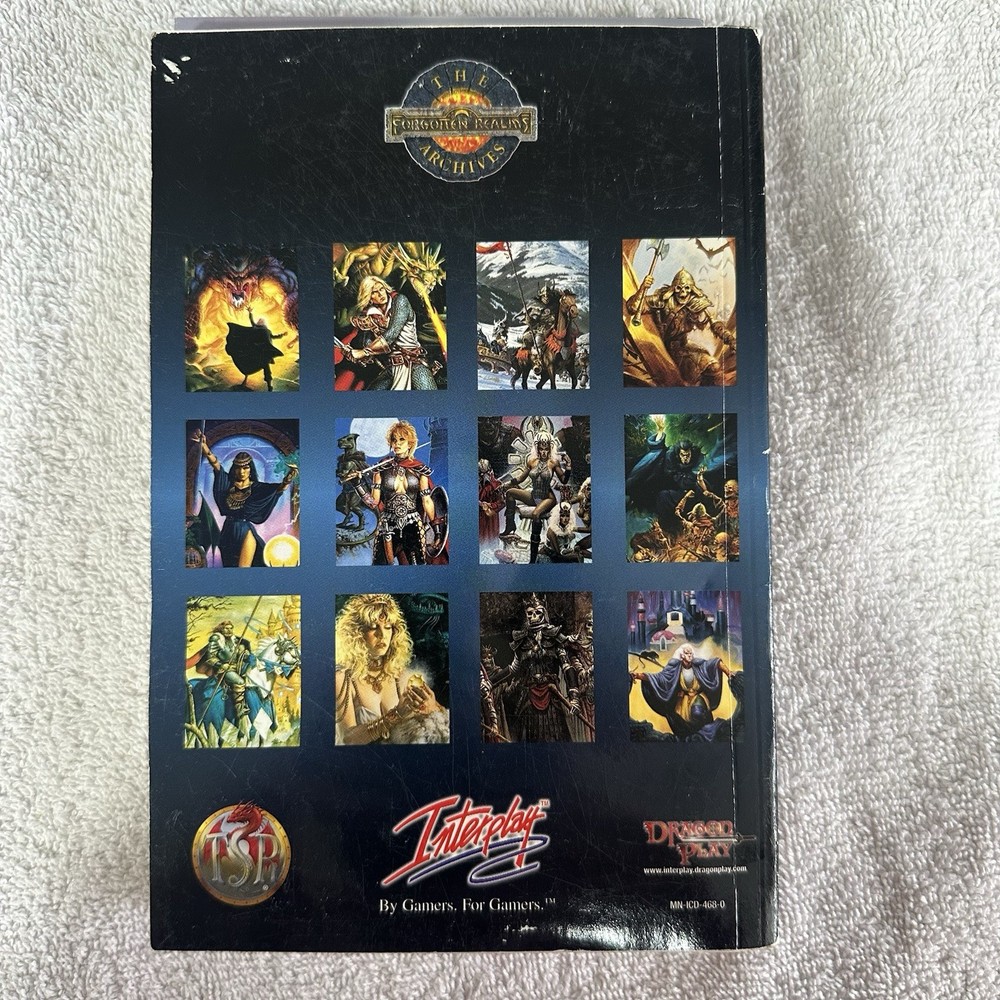 The Forgotten Realms Archives Reference Cards & Journals⭐D&D Interplay Book Only