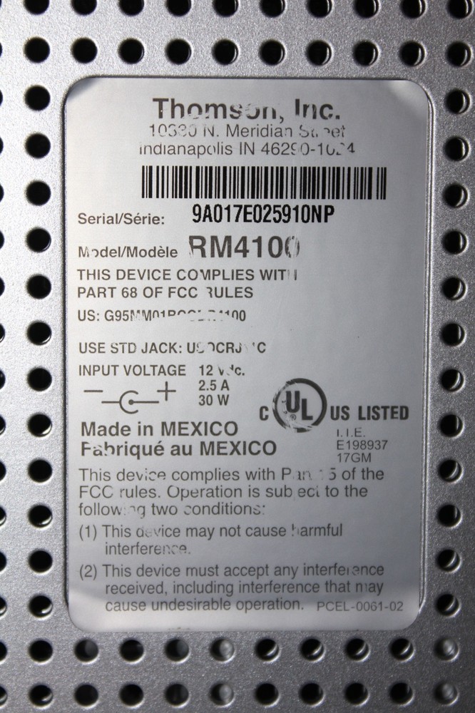RCA MSNTV 2 RM4100 Internet and Media Player with Keyboard