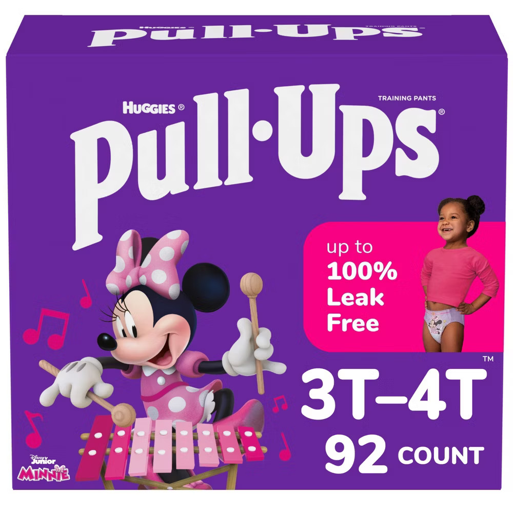 Pull-Ups Girls' Learning Designs Training Pants Econ+ Pack - Size 3T-4T -