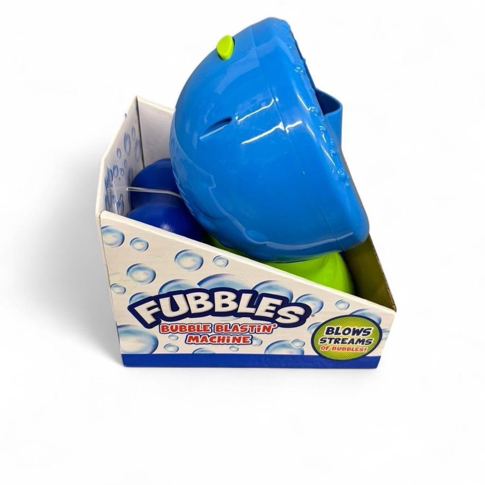 FUBBLES BUBBLE BLASTIN Bubble Machine Brand New
