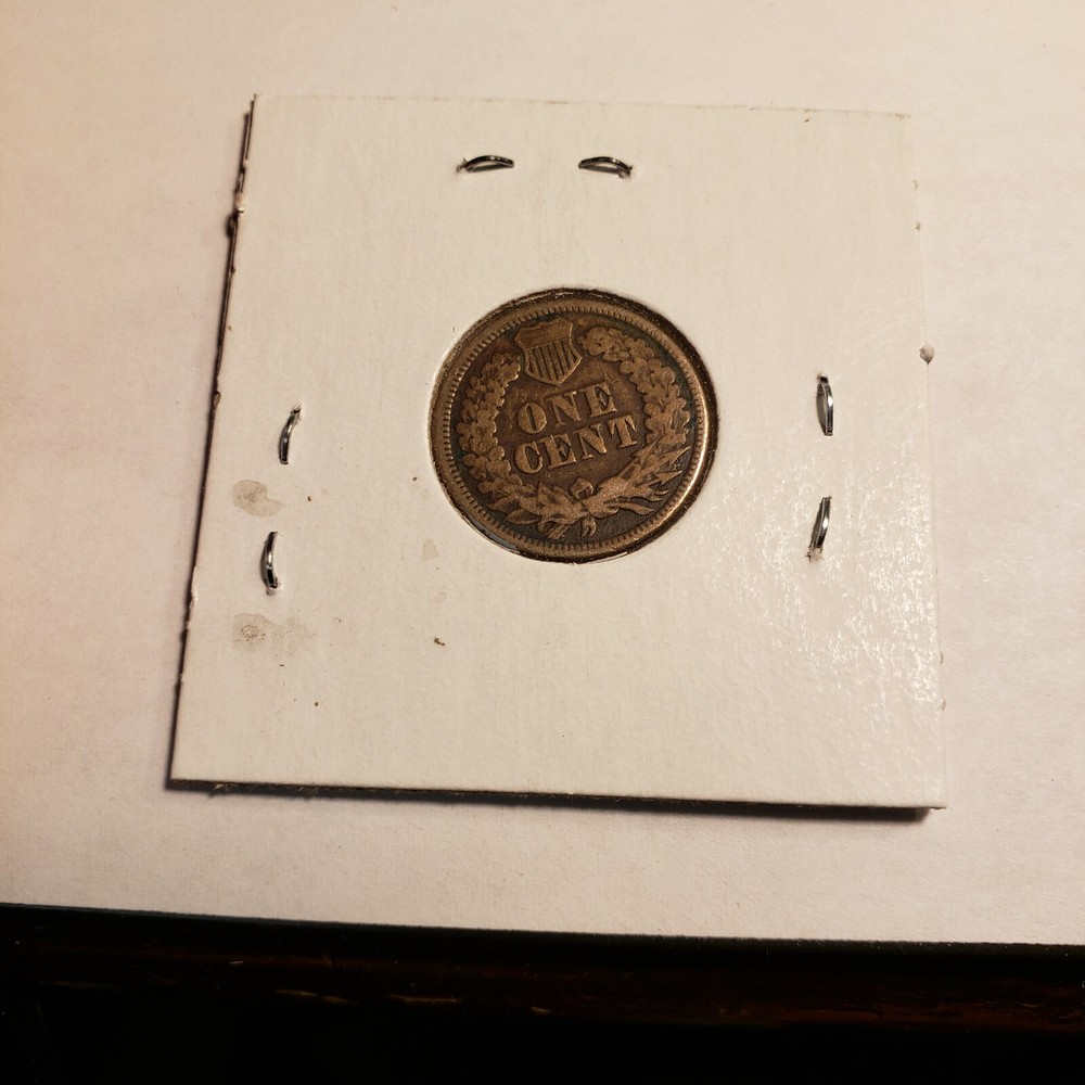 1863 INDIAN HEAD PENNY CENT FINE