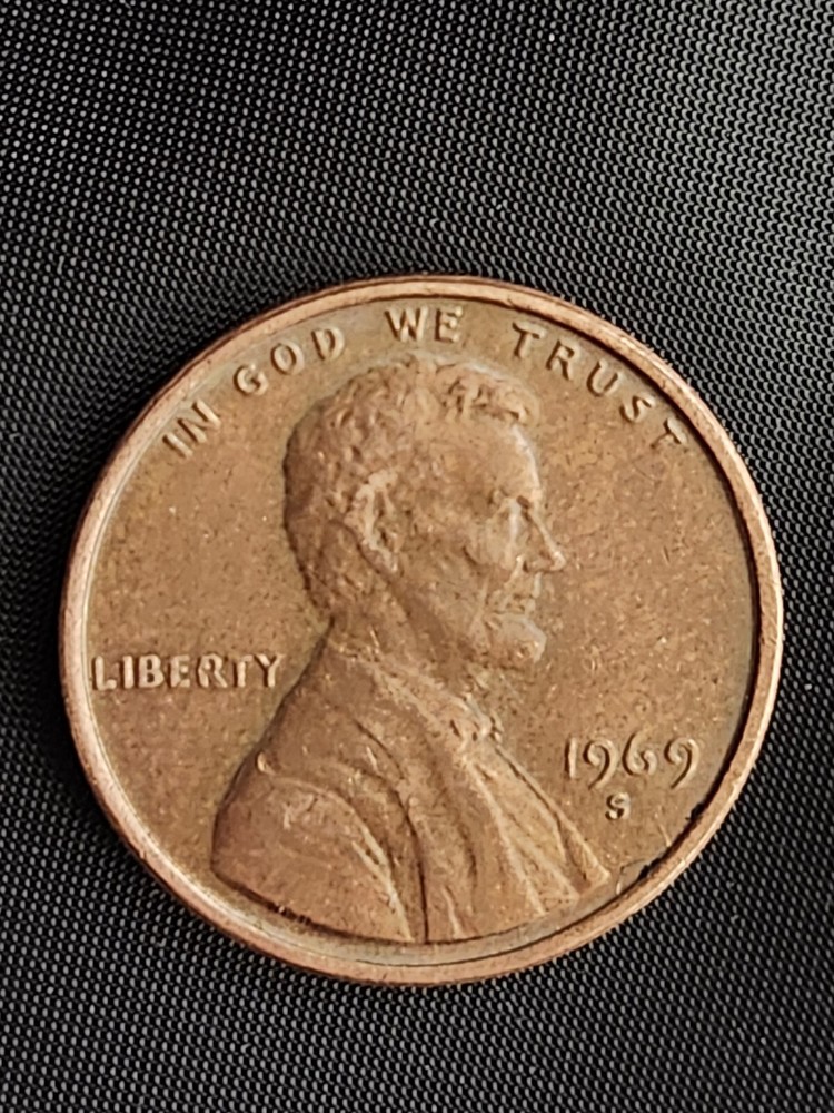 1969 s rare error  lincoln penny