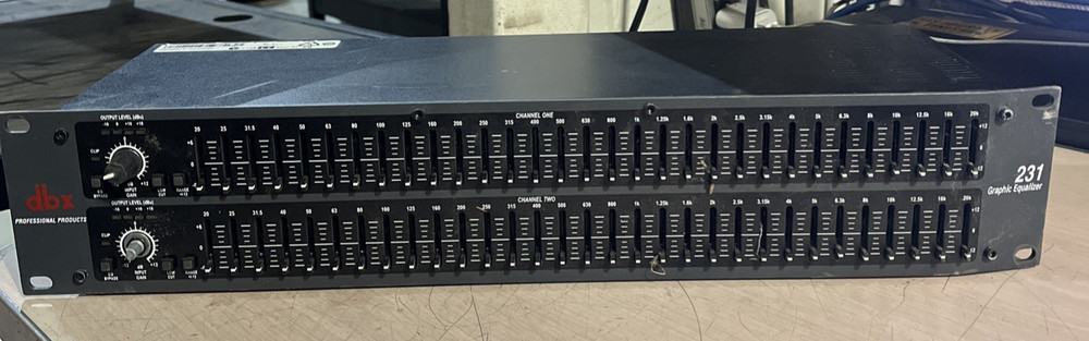 DBX 231 GRAPHIC EQUALIZER