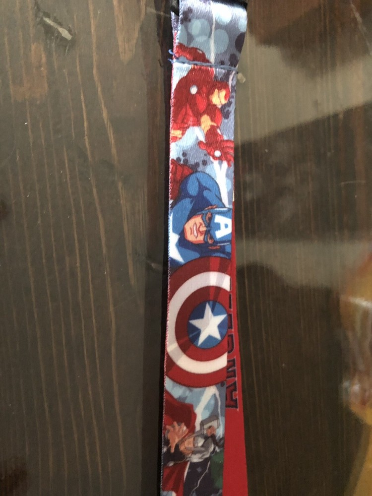 Marvels Avengers/Angels Lanyards MLB DC Comics Baseball Ironman Thor Hulk