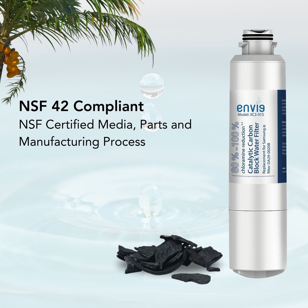 Envig Catalytic Carbon Refrigerator Water Filter Samsung DA29-00020B