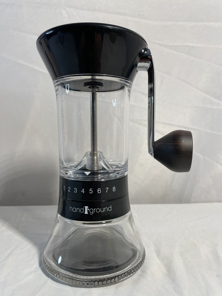 Handground Ceramic Burr Mill Precision Coffee Grinder With User Manual