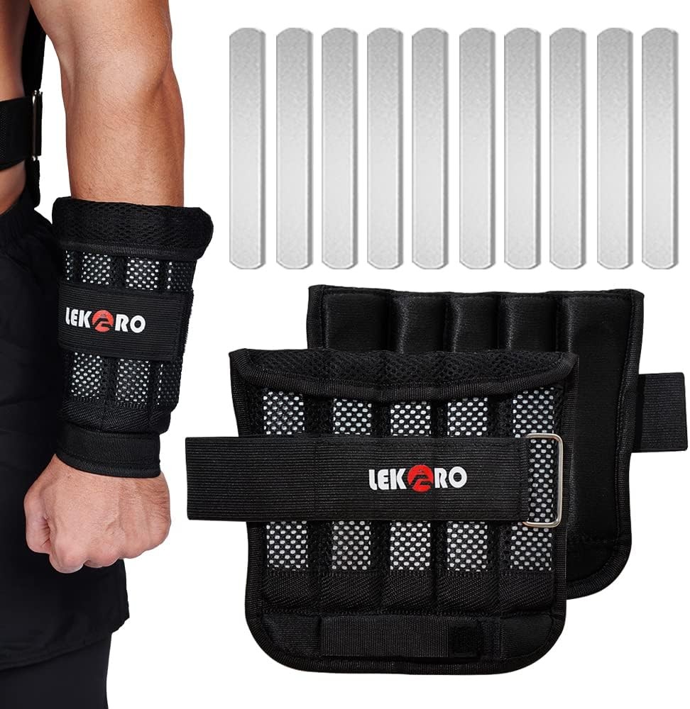 Wrist Arm Weights, Adjustable One Size, Weights 4.4 LBS