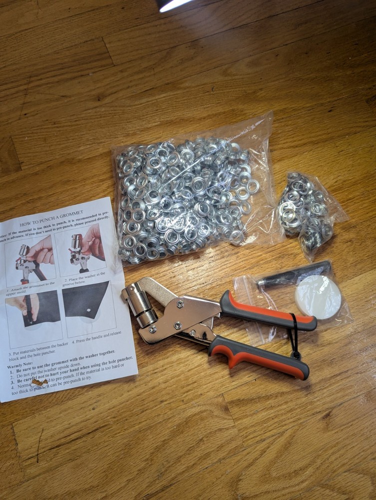 GROMMET TOOL KIT HANDHELD INSTALLATION PLIER