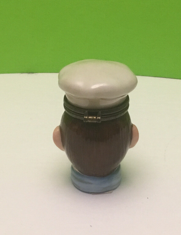 VINTAGE DEPT 56 CHEF HEAD TRINKET BOX