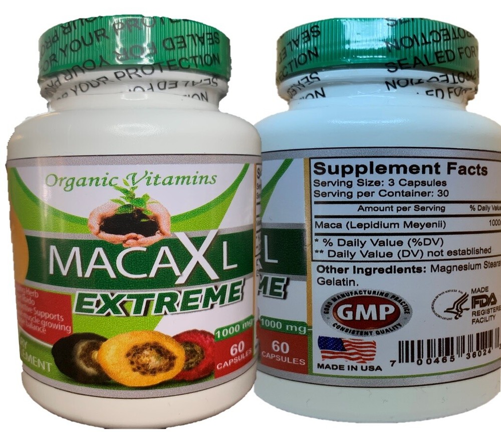 MACA ROOT 1000 MG POTENCY SUPPORT POWER ENERGY PILLS PERFORMANCE