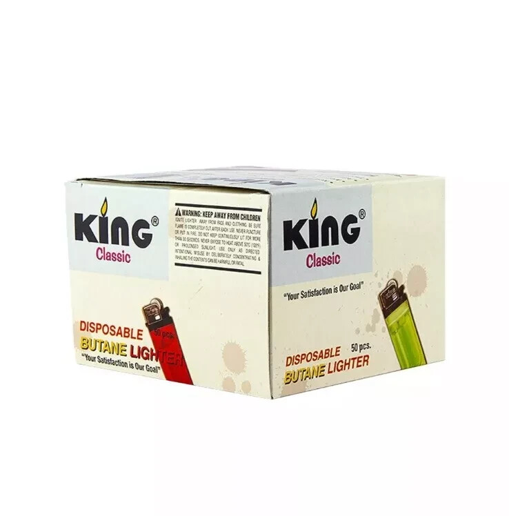 King Classic Disposable Lighter (50 Count)