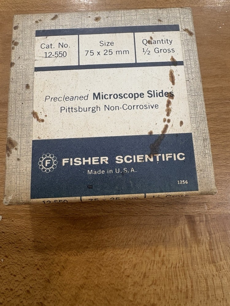 Fisher Scientific Microscope Slides 12-550