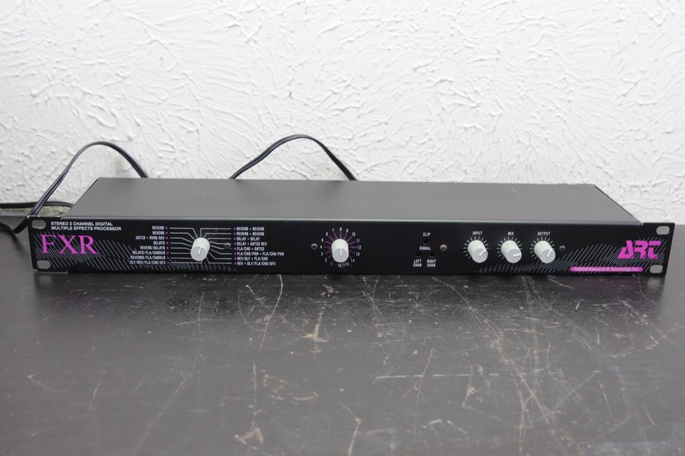 ART FXR Model 423 Stereo Multi-Effects FX Processor With Power Cable