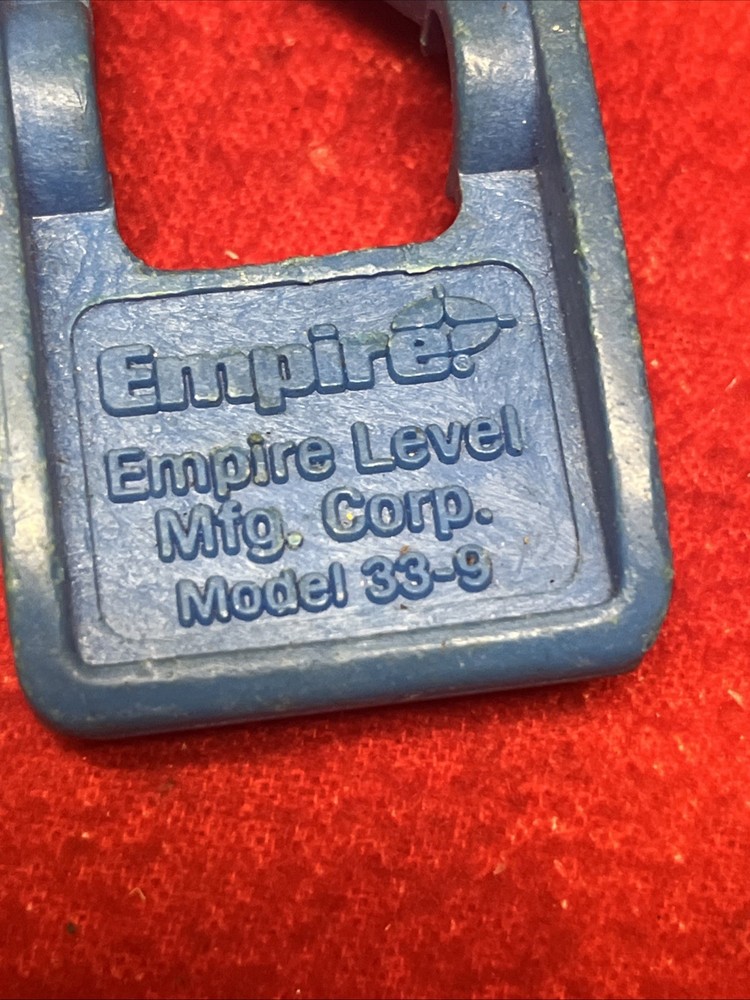 EMPIRE LEVEL 33-9 POLYCAST TORPEDO LEVEL (k11)