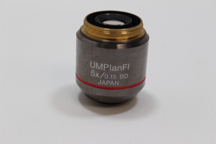 6948 Olympus UMPLANFI 5X/0.15 BD Microscope Objective Lens
