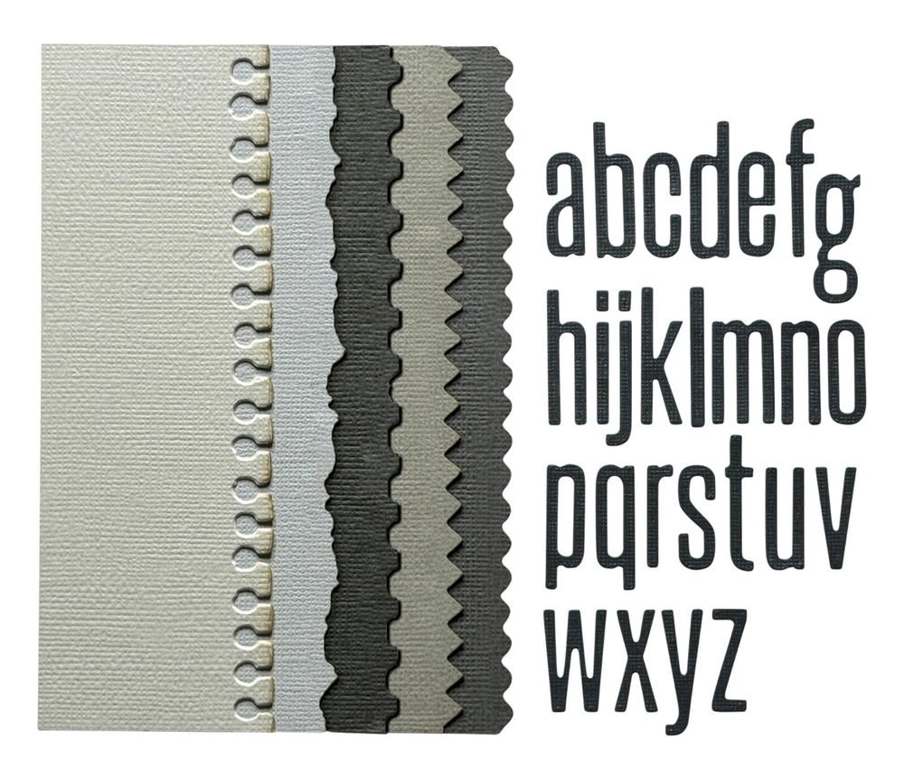 New Sizzix Thinlits 31pc Vault Edges #666873 Retail $20.99 by Tim Holtz