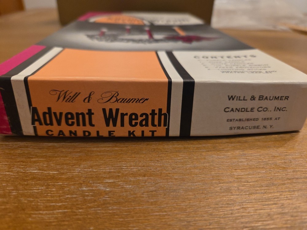 Will & Baumer Advent Wreath Candle Kit