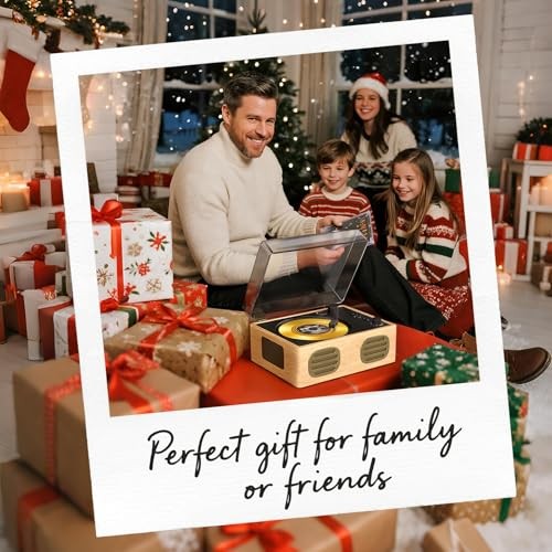 Portable CD Player with Speaker, Retro CD Player with Bluetooth Input apricot