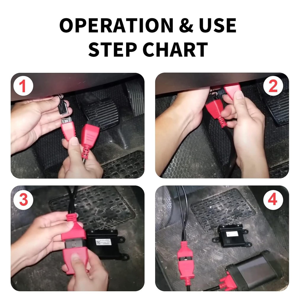FCA 12+8 Cable Adapter for Chrysler Security Gateway Bypass