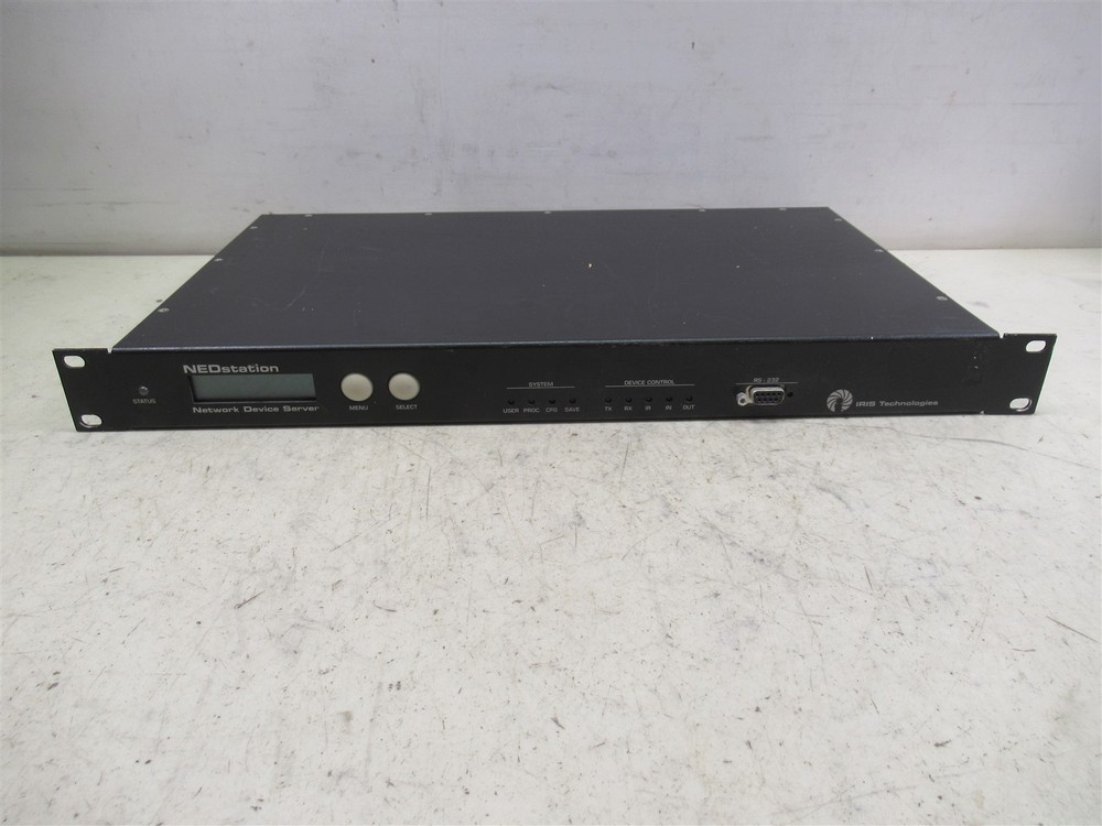 IRIS Technologies NEDstation Network Device Server Rack-Mountable Appliance