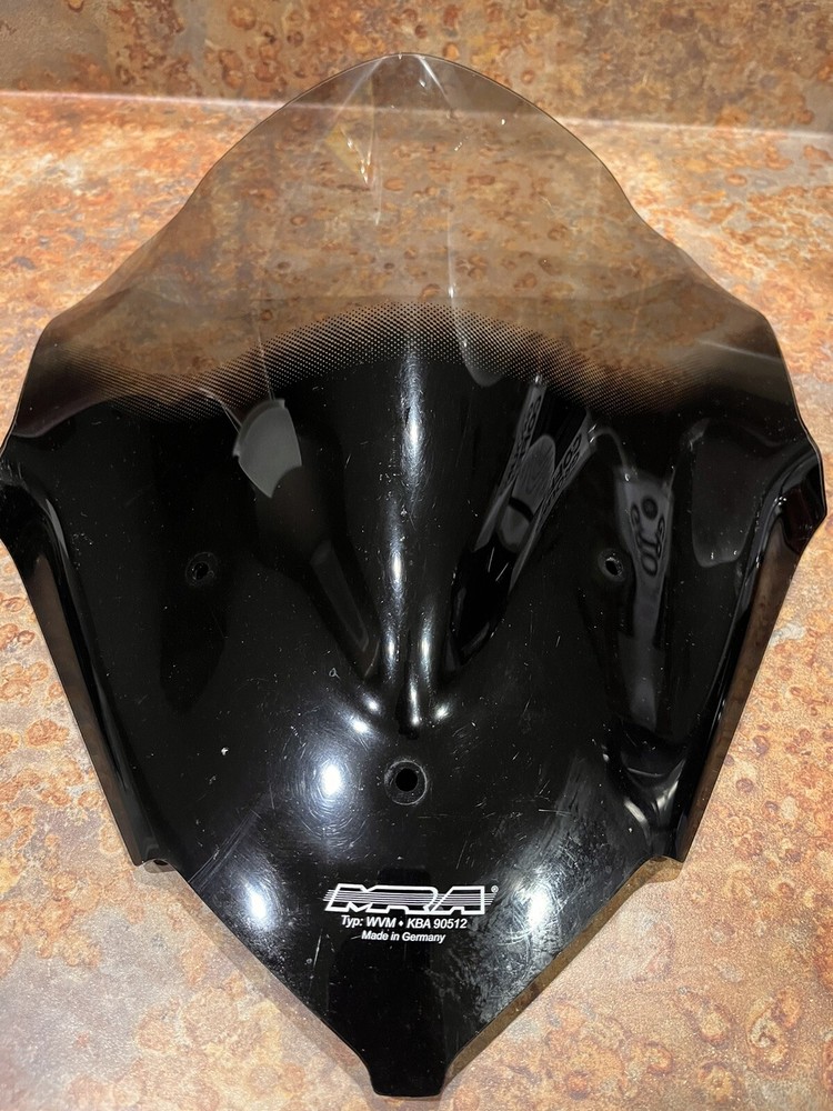 MRA - KBA90512 - DoubleBubble RacingScreen Windshield, Smoke Gray