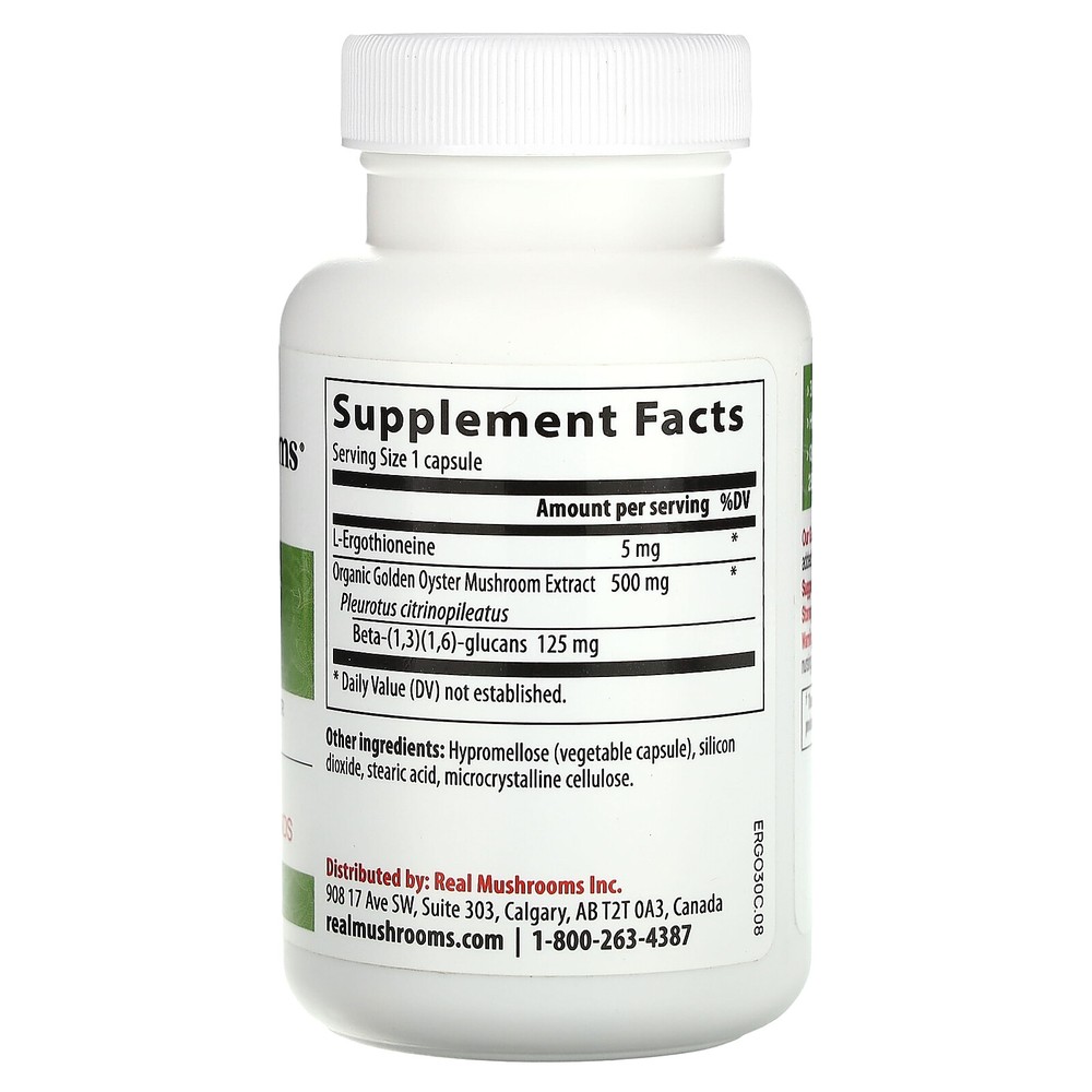 ERGO + L-Ergothioneine, 60 Capsules