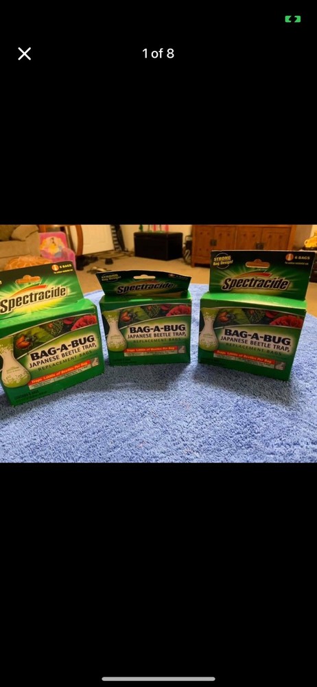 3 Pack Bag A Bug Replacement Bags 6 count Japanese Beetle Trap