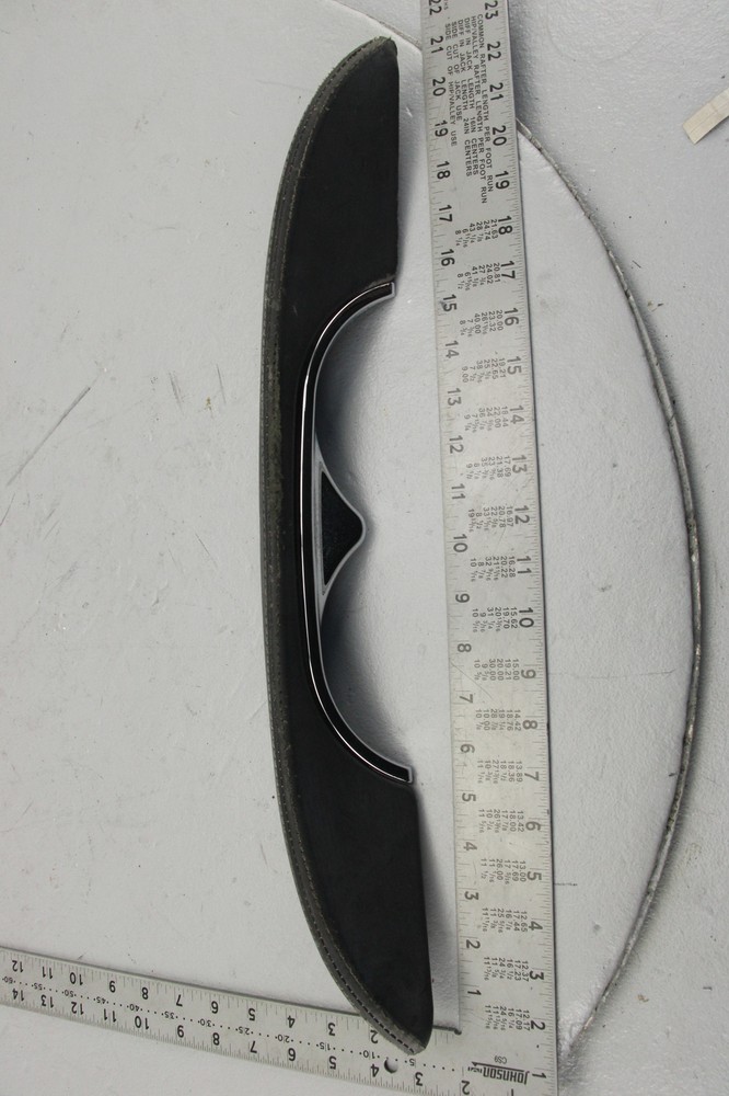 2007 Harley Electra Glide CVO Front Inner Fairing Dash Panel CHROME Gauge Trim
