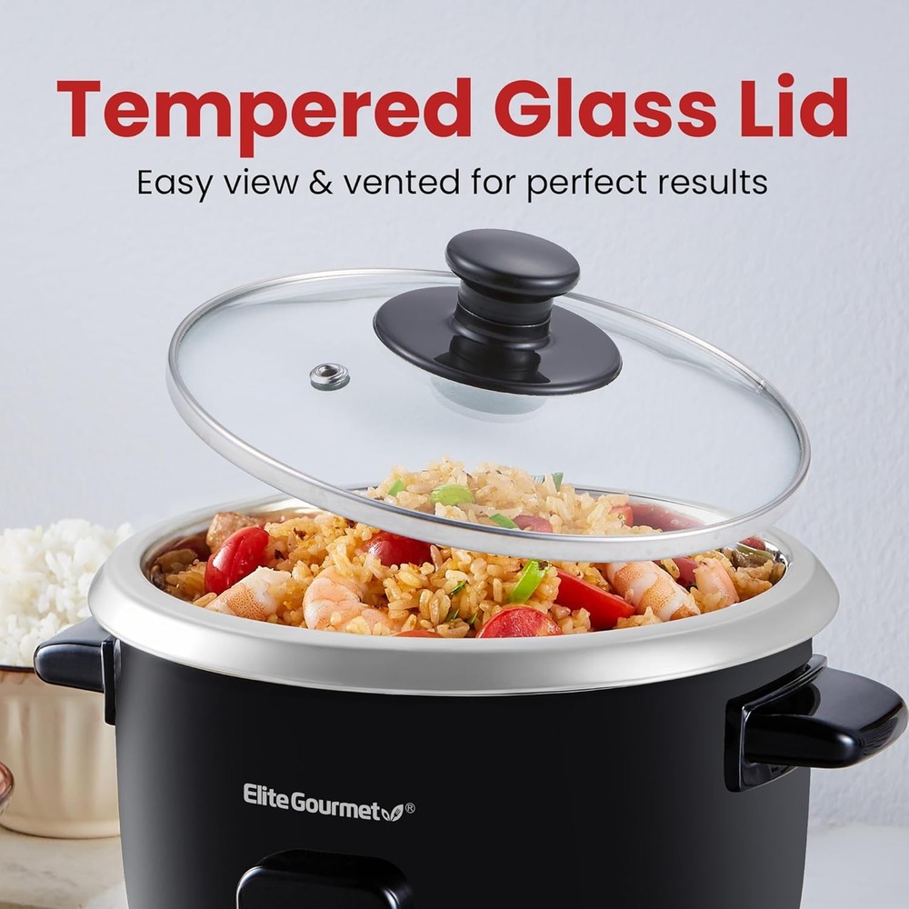 Electric Rice Cooker with Keep Warm