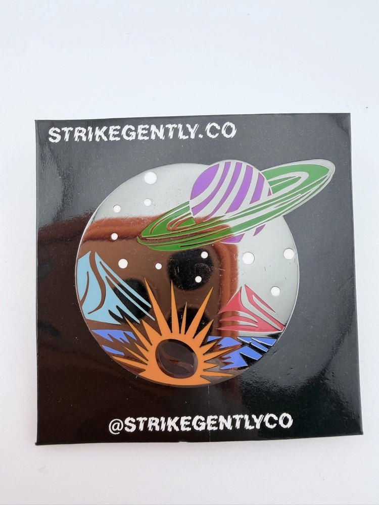 Strike Gently Co. Outer Space Lapel Pin