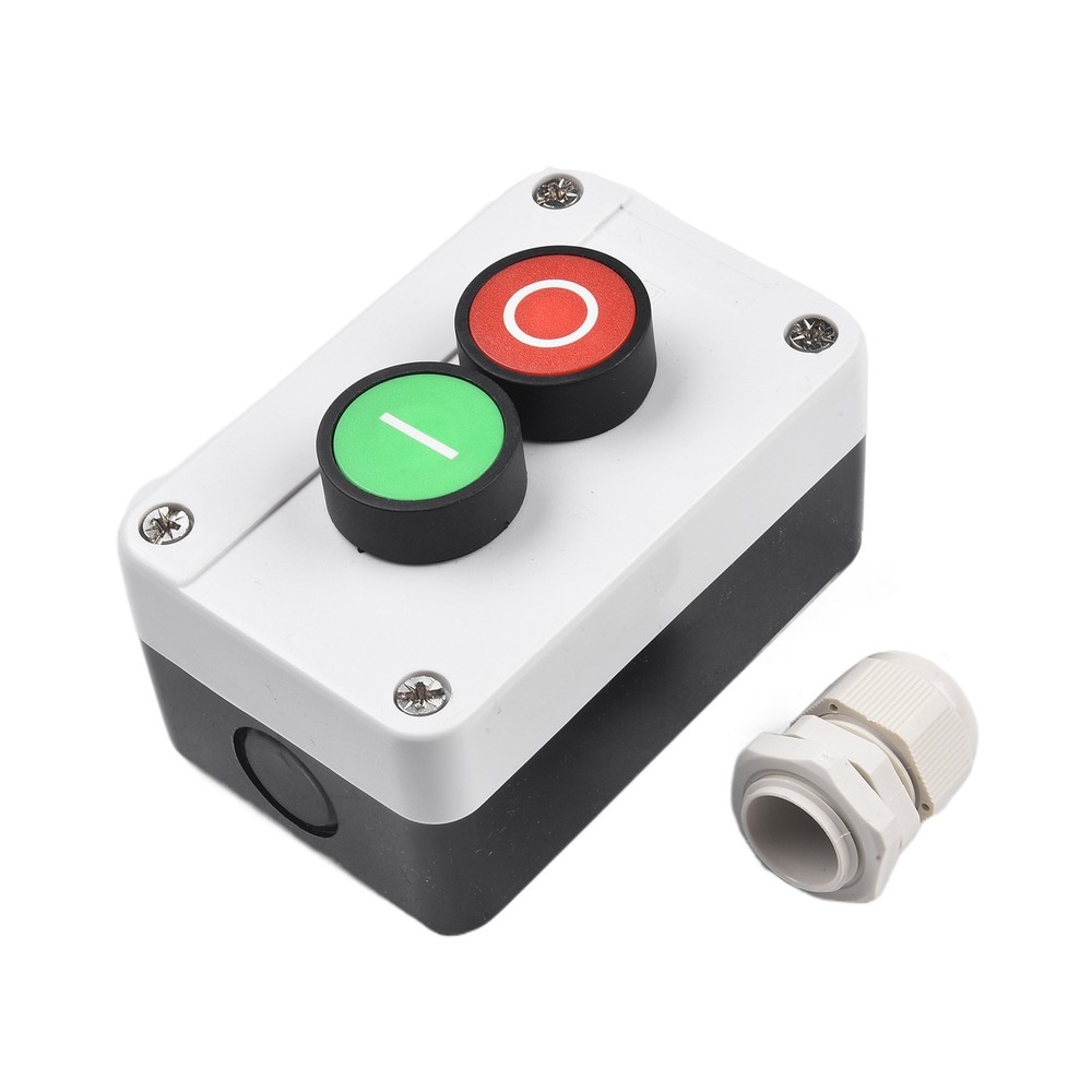 Ergonomic Push Button Station Switch with Box for Remote Motor Control