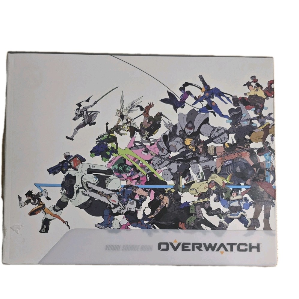 Overwatch Visual Source Art Book - Book Only With Plastic Sleeve