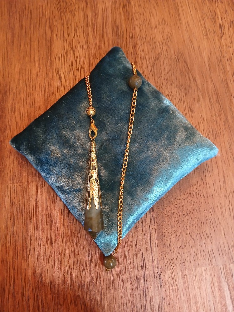 Labradorite Bohemian Pendulum