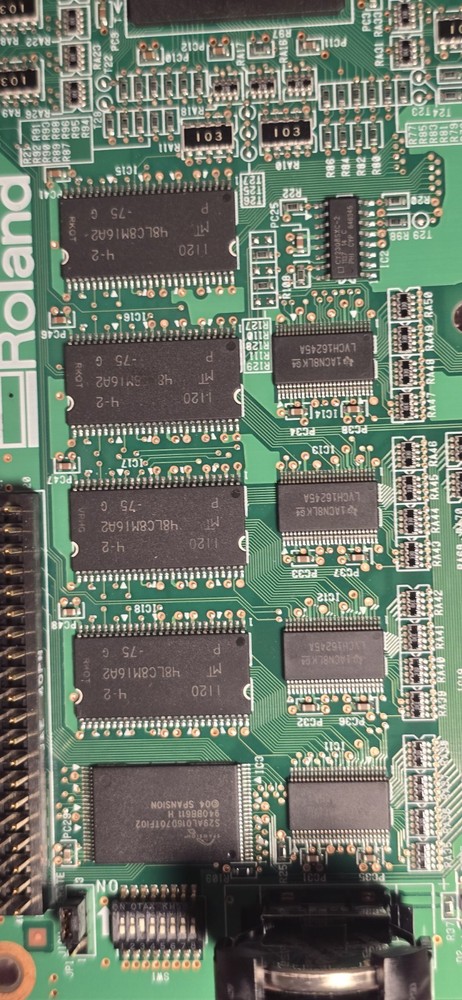Roland Sp 540v Printer Main Board *read Description*