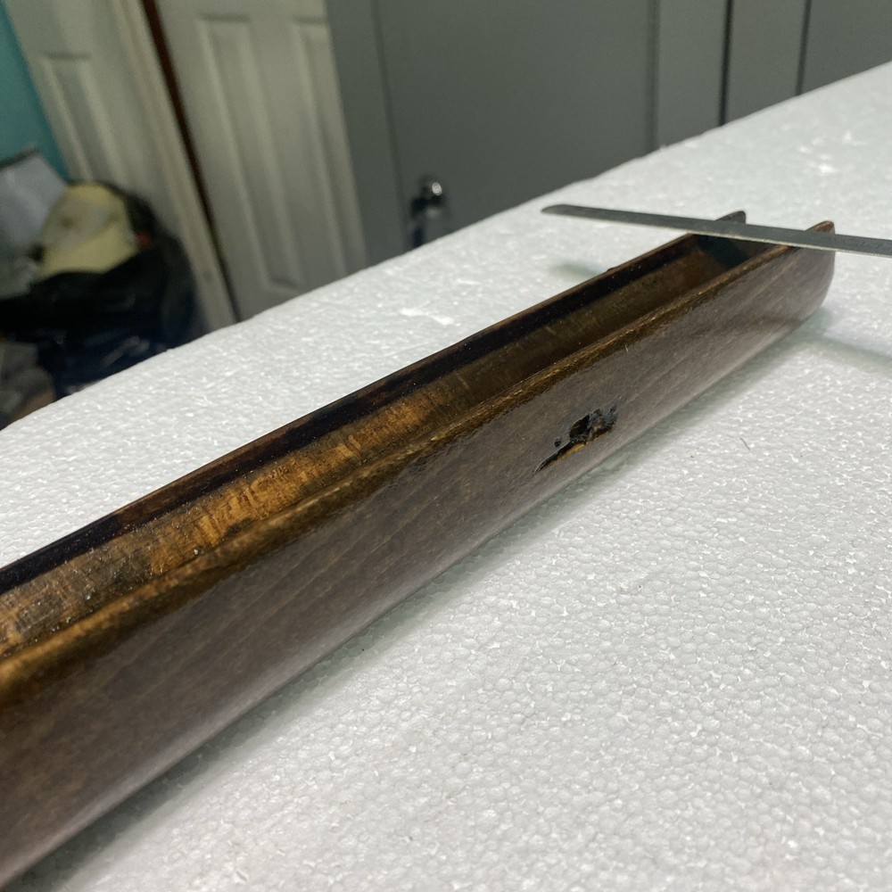 CVA Hawken Maple Muzzleloader Stock 1-0” Barrel Channel.